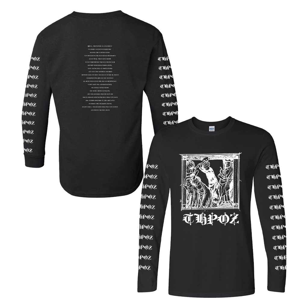 The Headless Prince Of Zolpidem THPOZ Black Long Sleeve T-Shirt New Merch