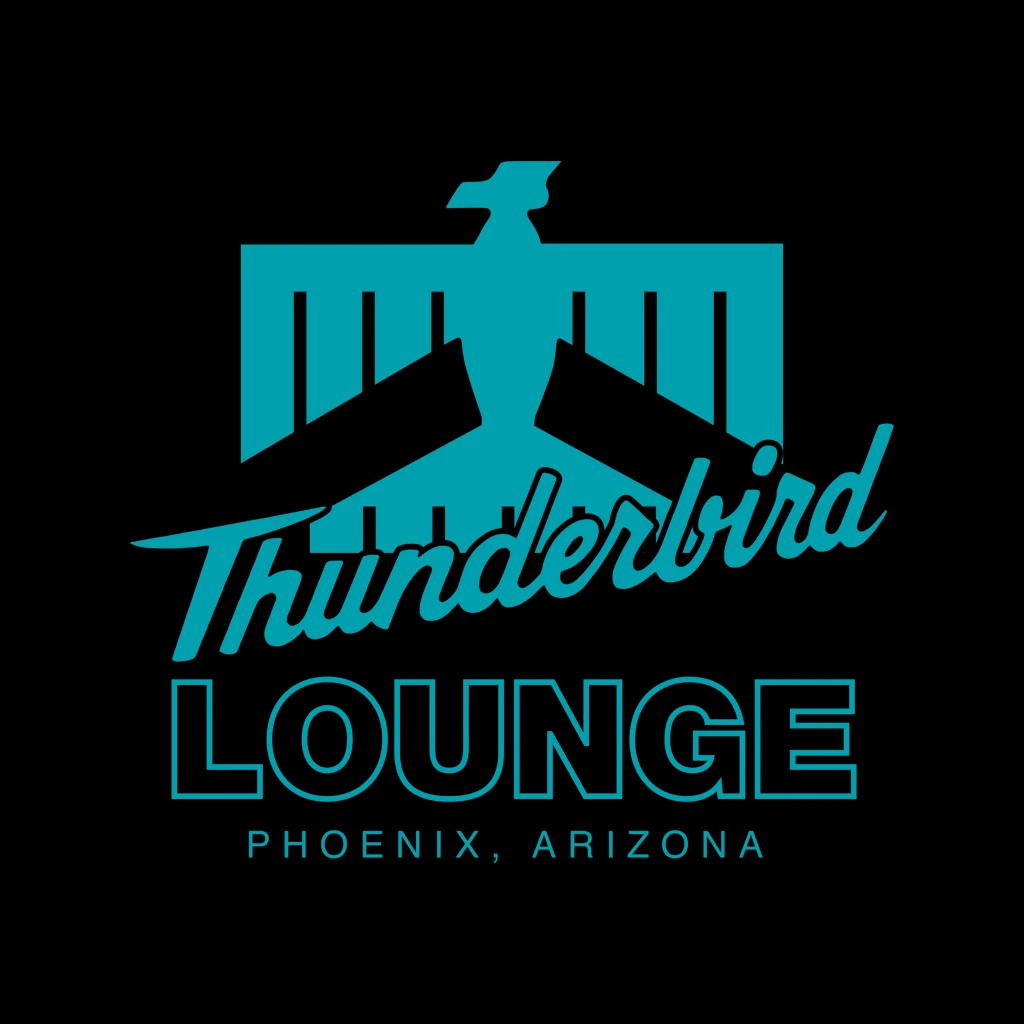 Thunderbird Lounge New Merch TL Logo Black T-Shirt