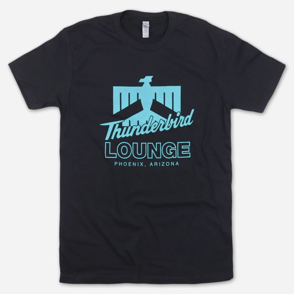 Thunderbird Lounge New Merch TL Logo Black T-Shirt