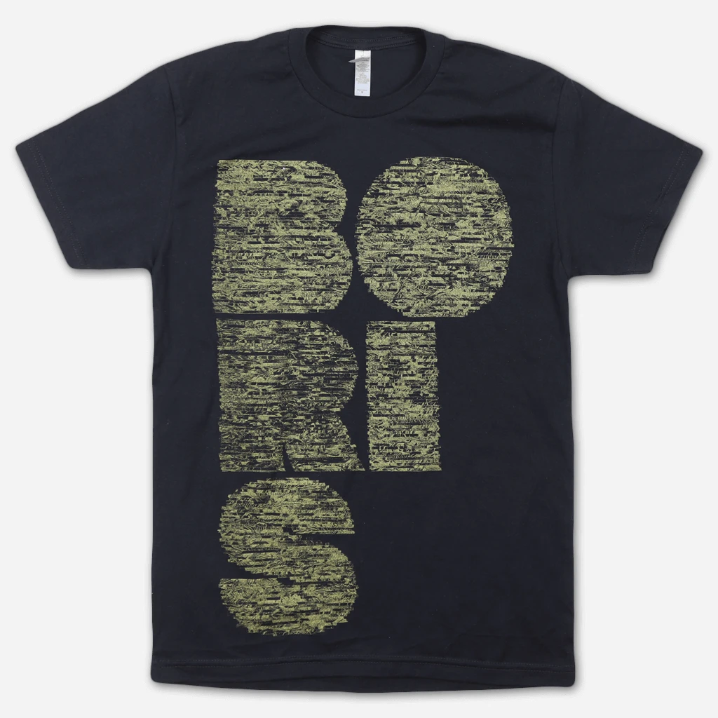 Boris (Band) New Merch Dear 2017 NA Tour Black T-Shirt