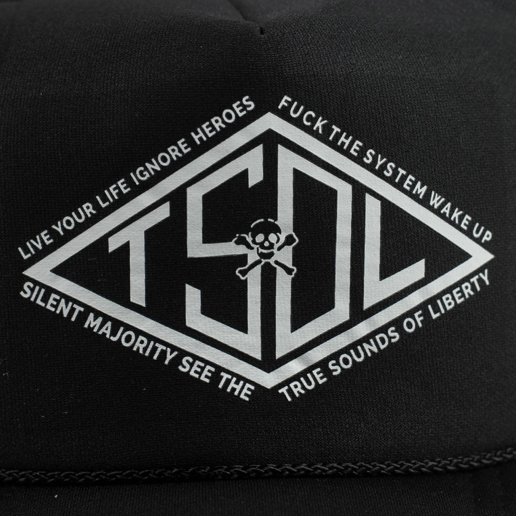 T.S.O.L. Diamond Logo Trucker Hat