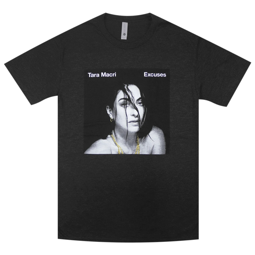 Tara Macri Excuses Vintage Black T-Shirt