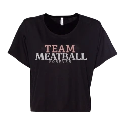 Meatball Merch New Merch Team Meatball Forever Flowy Boxy T-Shirt