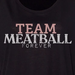 Meatball Merch New Merch Team Meatball Forever Flowy Boxy T-Shirt