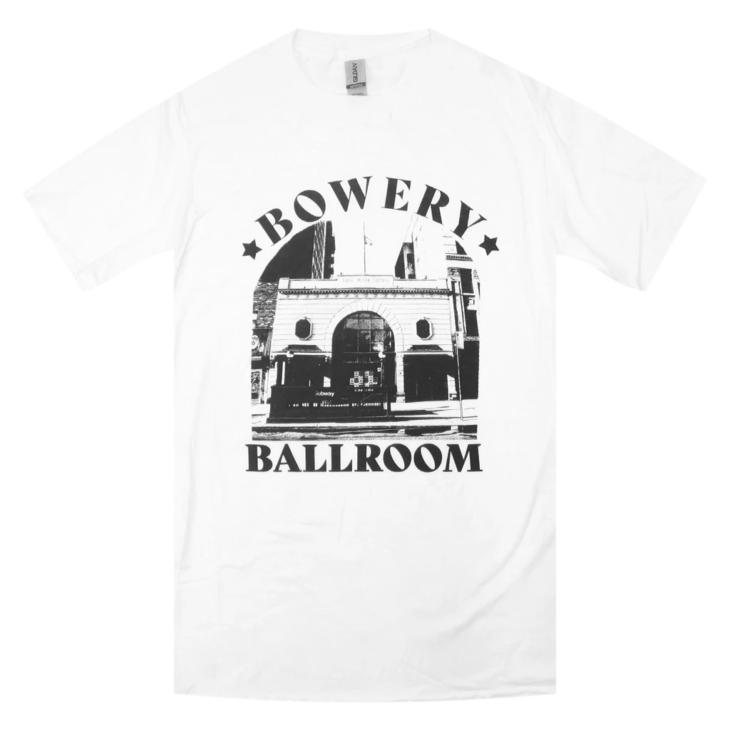 The Bowery Ballroom Bowery Entrance White T-Shirt