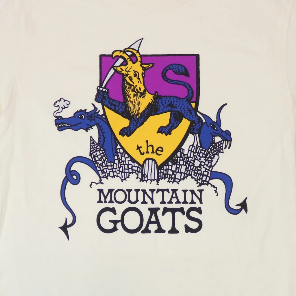 The Mountain Goats Coat Of Arms Unisex T-Shirt New Merch