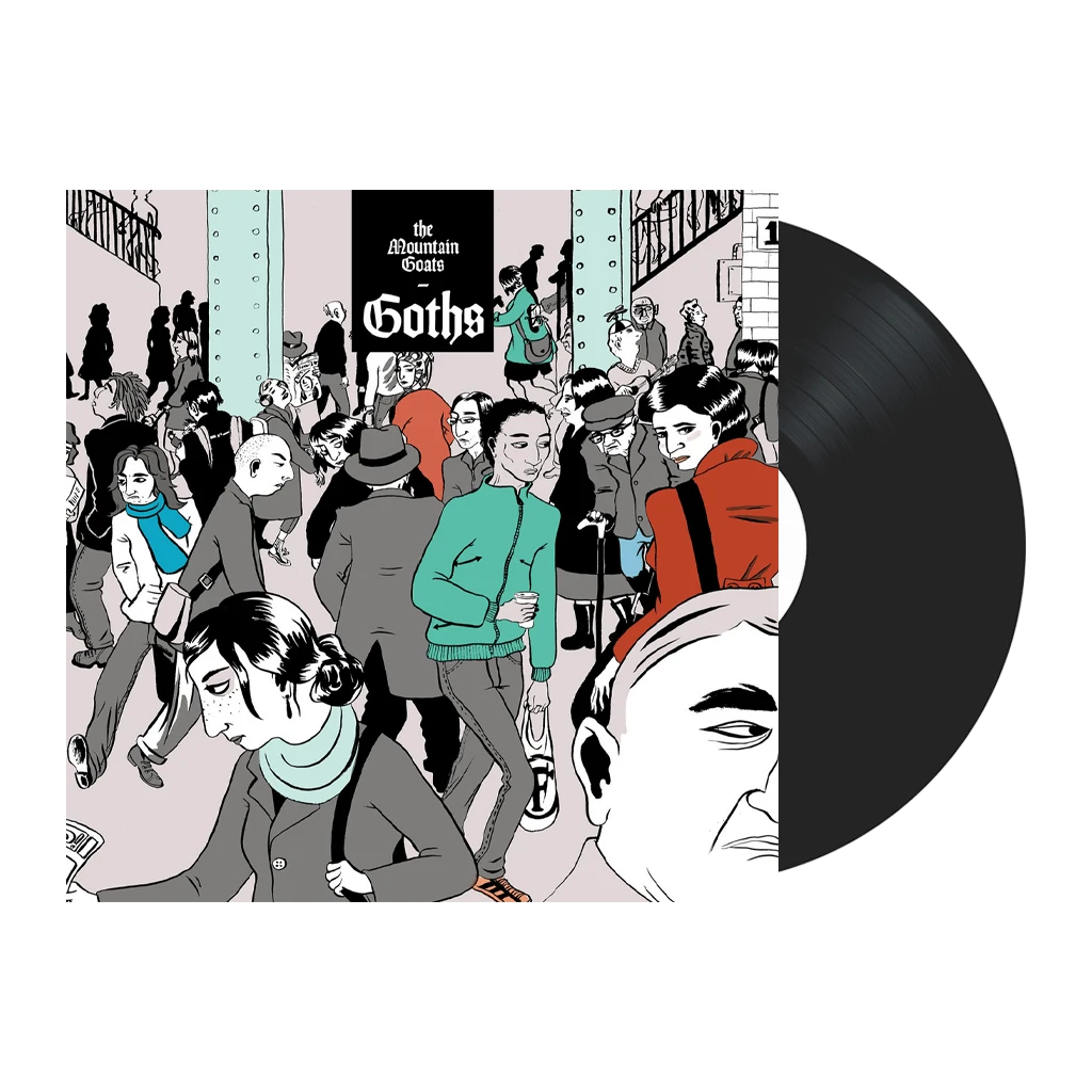 The Mountain Goats Goths Black Double Vinyl New Merch