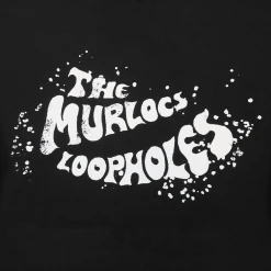 The Murlocs New Merch Loopholes Black Pullover Hoodie