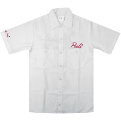 The Nude Party Peels White Button Down Shirt New Merch