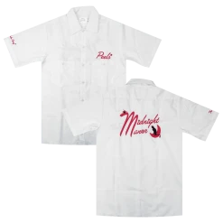 The Nude Party Peels White Button Down Shirt New Merch