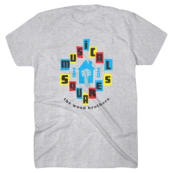 The Wood Brothers Musical Squares T-Shirt