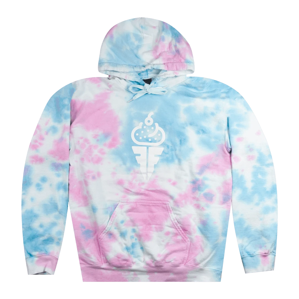 Fortune Feimster New Merch Ice Cream Cone - Tie Dye Hoodie