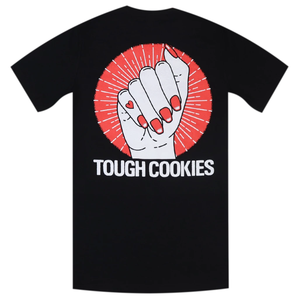 Low Cut Connie New Merch Tough Cookies Black Pocket T-Shirt