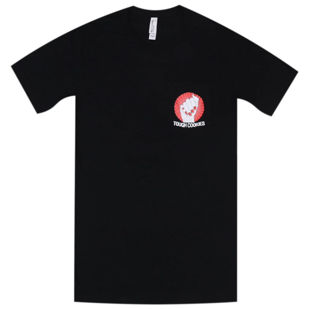 Low Cut Connie New Merch Tough Cookies Black Pocket T-Shirt