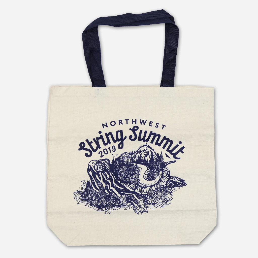 Northwest String Summit Turtle Tote Bag