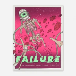 Failure Signed Show Posters