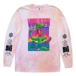 Hello Merch Valley Of The Sun Long Sleeve Tie-Dye Shirt