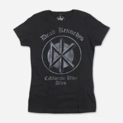 Dead Kennedys New Merch California Uber Alles Women's Black T-Shirt