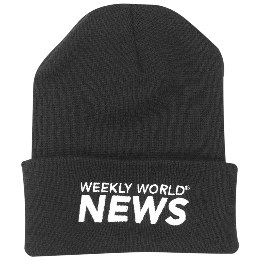 Weekly World News WWN Logo Beanie New Merch