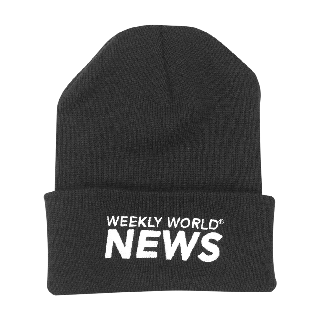 Weekly World News WWN Logo Beanie New Merch
