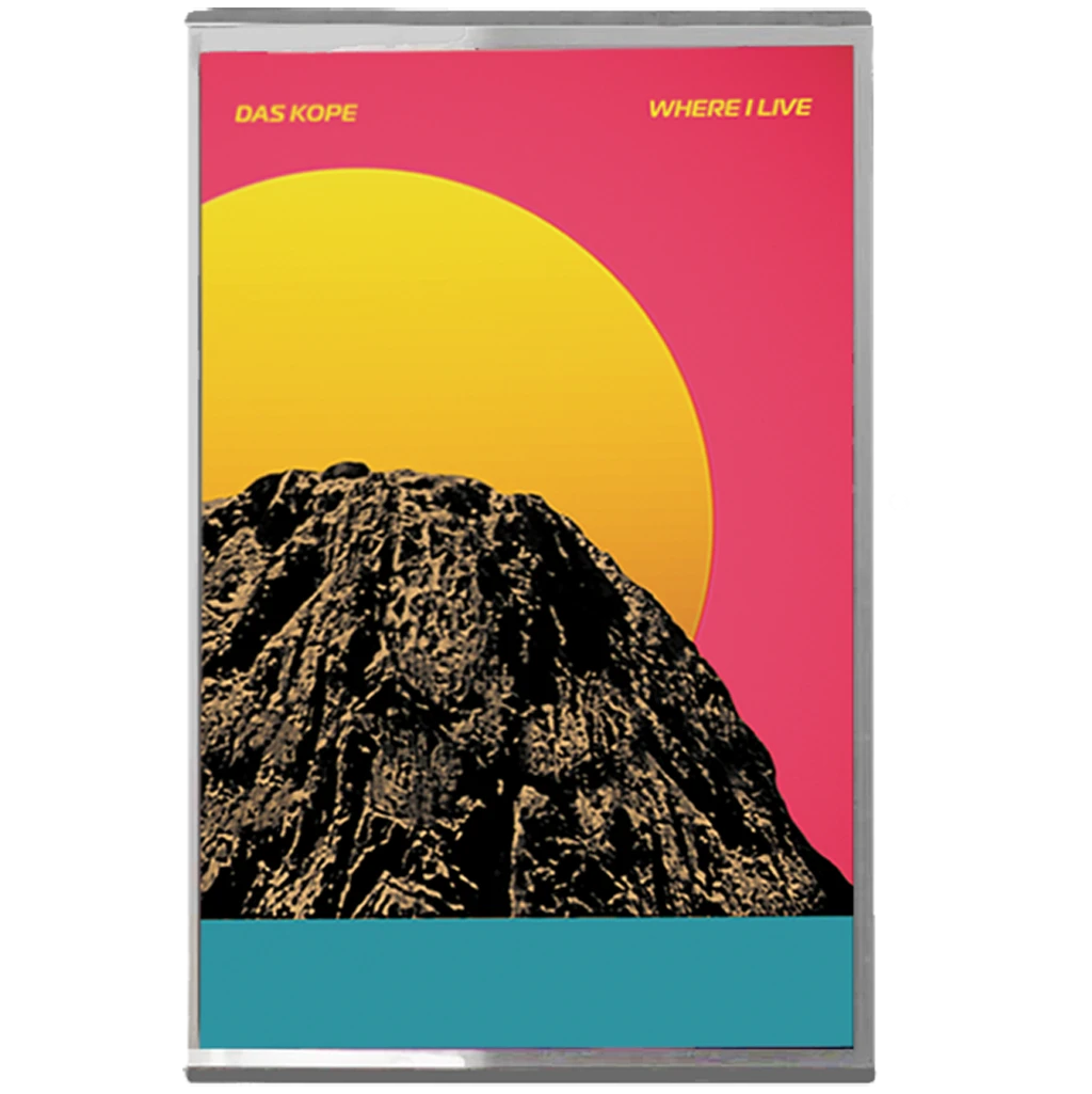 Das Kope Where I Live Clear Yellow Cassette Tape