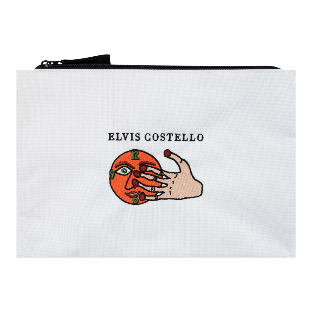 Elvis Costello New Merch Hey Clock Face - Tablet Bag