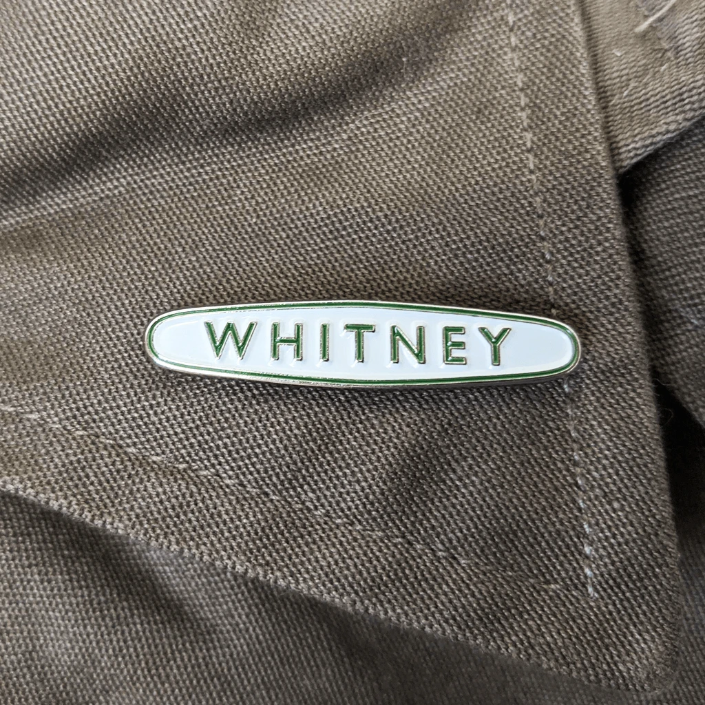 Whitney New Merch Classic Pin