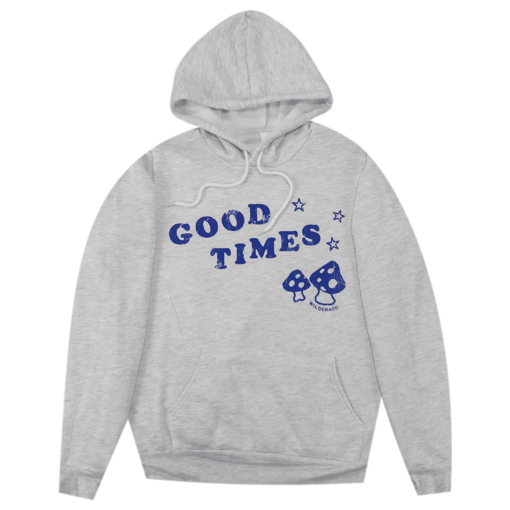 Wilderado New Merch Good Times Ash Hoodie