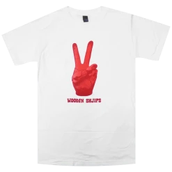 Wooden Shjips Red Peace Hand T-Shirt New Merch