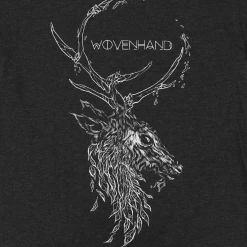 Wovenhand Deer Leaf Black T-Shirt