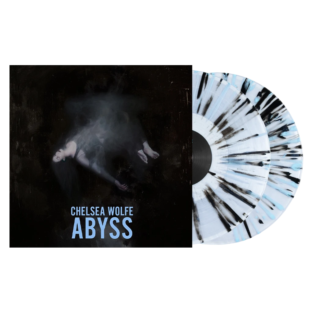 Chelsea Wolfe Abyss - 12" Clear With Black/Blue Splatter Vinyl