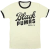 Black Pumas New Merch Austin Natural Ringer T-Shirt