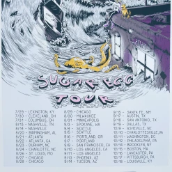 Bully Sugar Egg Tour Poster