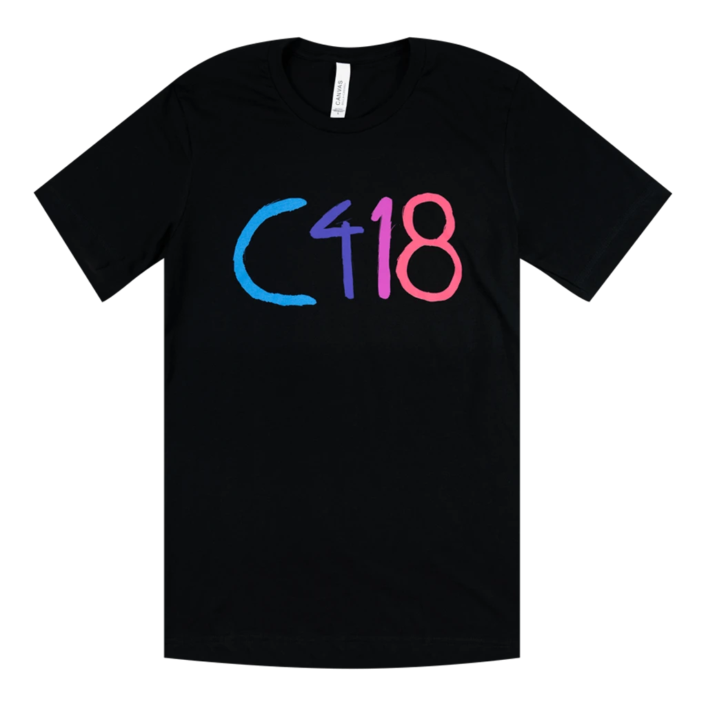 C418 Logo Black T-Shirt New Merch