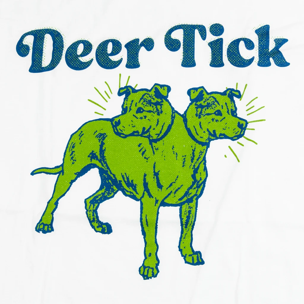 Deer Tick Two Headed Dog Ringer T-Shirt