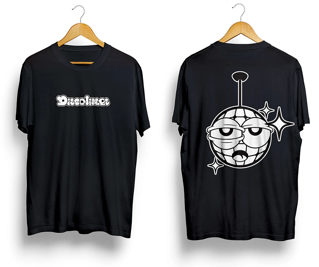 Disco Lines Disco Face T-Shirt