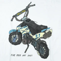 Mac DeMarco Five Easy Hot Dogs White T-Shirt New Merch