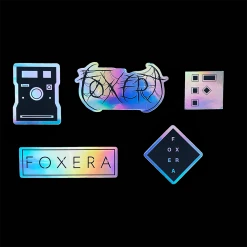 Foxera Limited Edition Holographic Sticker Pack New Merch
