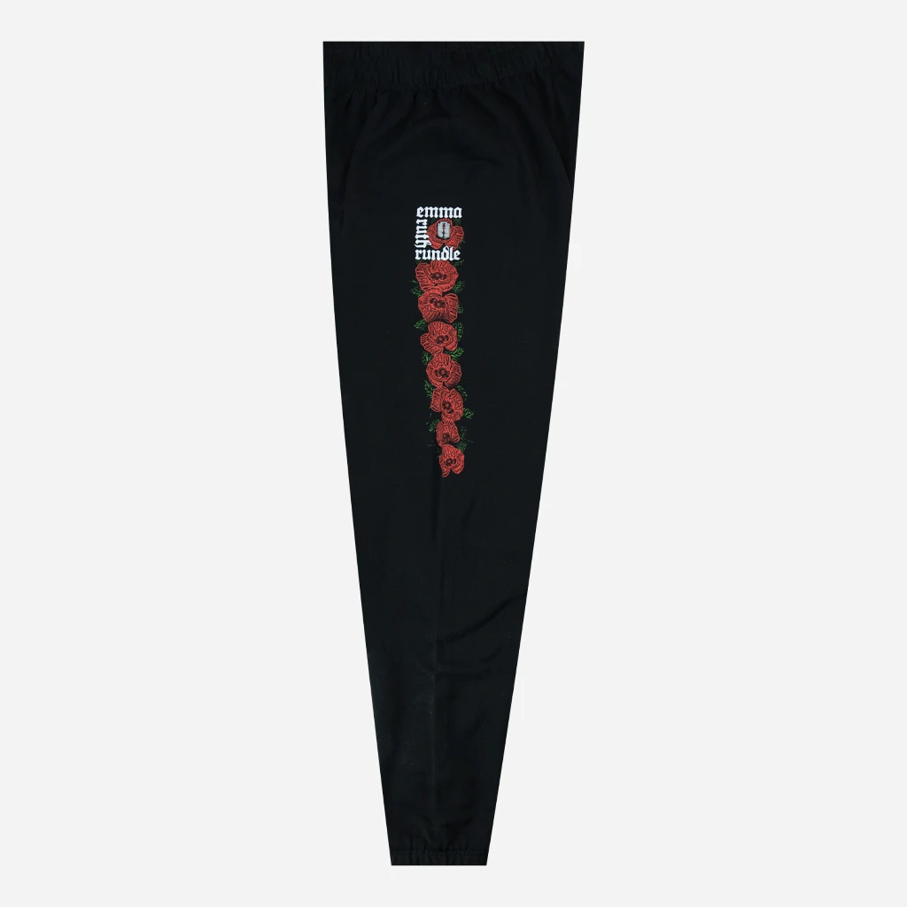 Emma Ruth Rundle Poppies Black Sweatpants New Merch