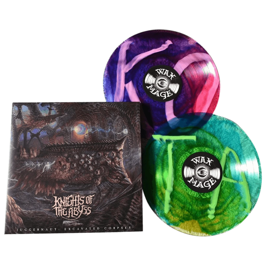 Knights Of The Abyss New Merch Juggernaut: Excavated Corpses - Member Mage 2xLP Raffle