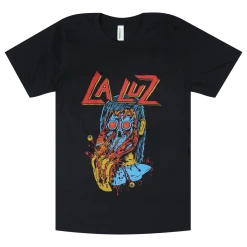 La Luz Metal Man Black T-Shirt New Merch