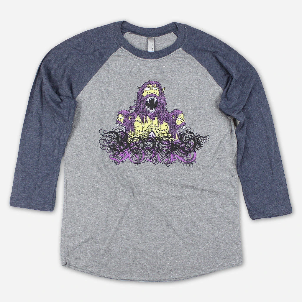 Boris (Band) Monsters Baseball T-Shirt