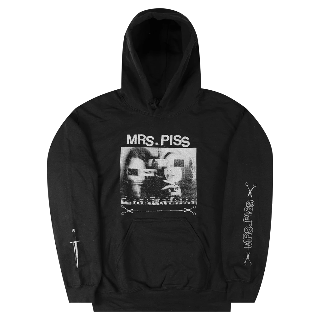 Mrs. Piss Black Hoodie New Merch