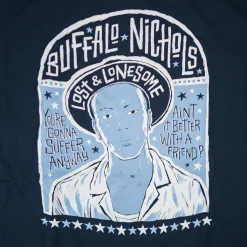 Buffalo Nichols Mojo Hand Navy T-Shirt