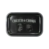Cheech And Chong Faces Pinstripe Rolling Tray