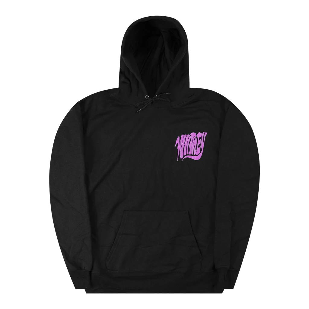 Whitney Pink Cloud Pocket Print Hoodie New Merch