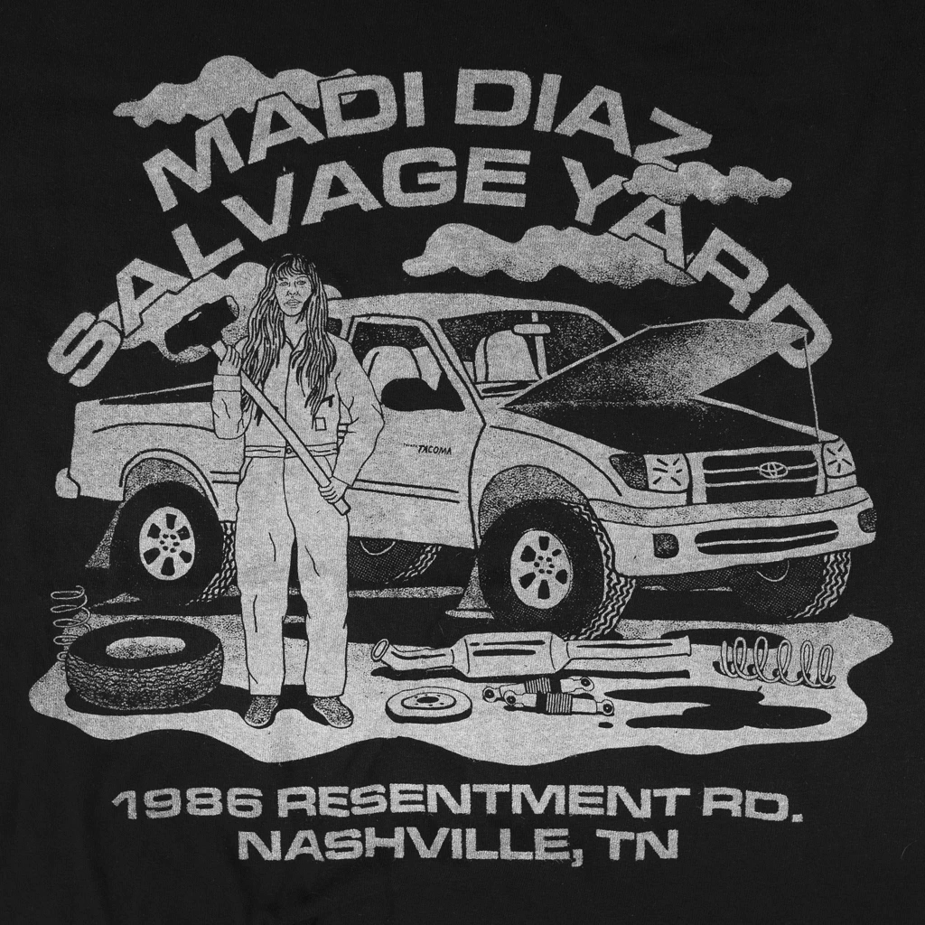 Madi Diaz Salvage Yard T-Shirt New Merch
