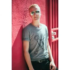 Autostraddle Basic Scissoring Grey Tri-Blend