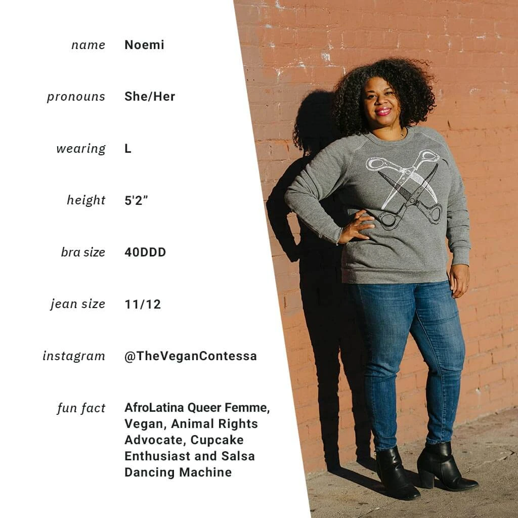 Autostraddle New Merch Basic Scissoring Sweatshirt