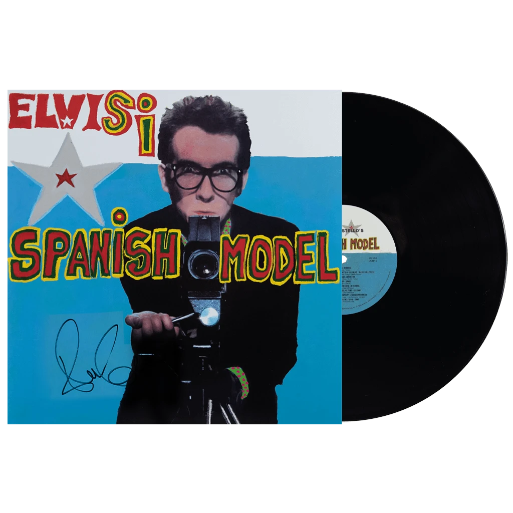 Elvis Costello Signed Spanish Model - 12" Vinyl